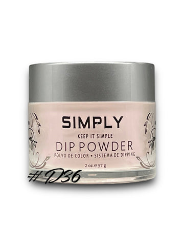 Simply Dip Powder #D36 - LB BEAUTY 