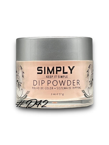 Simply Dip Powder #D42 - LB BEAUTY 