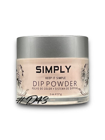 Simply Dip Powder #D43 - LB BEAUTY 