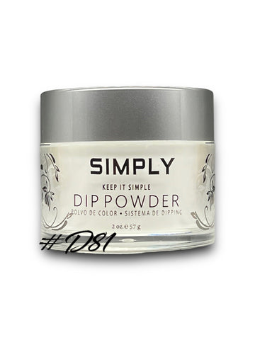 Simply Dip Powder #D81 - LB BEAUTY 