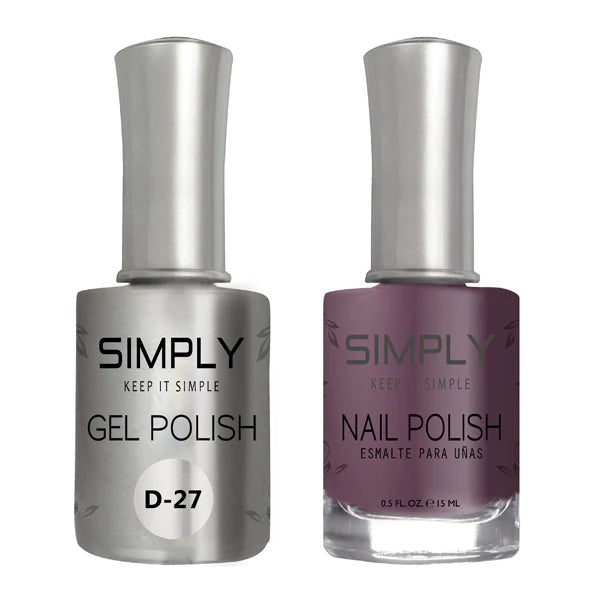 Simply Gel Polish #D27 - LB BEAUTY 