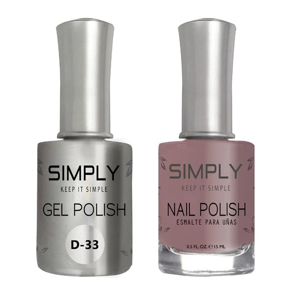 Simply Gel Polish #D33 - LB BEAUTY 