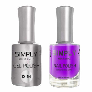 Simply Gel Polish #D64 - LB BEAUTY 