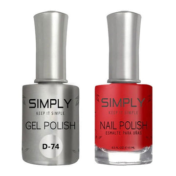 Simply Gel Polish #D74 - LB BEAUTY 