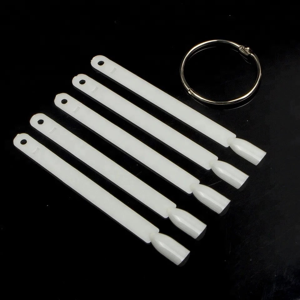 Square Nail Tip Display 50pc - LB BEAUTY 