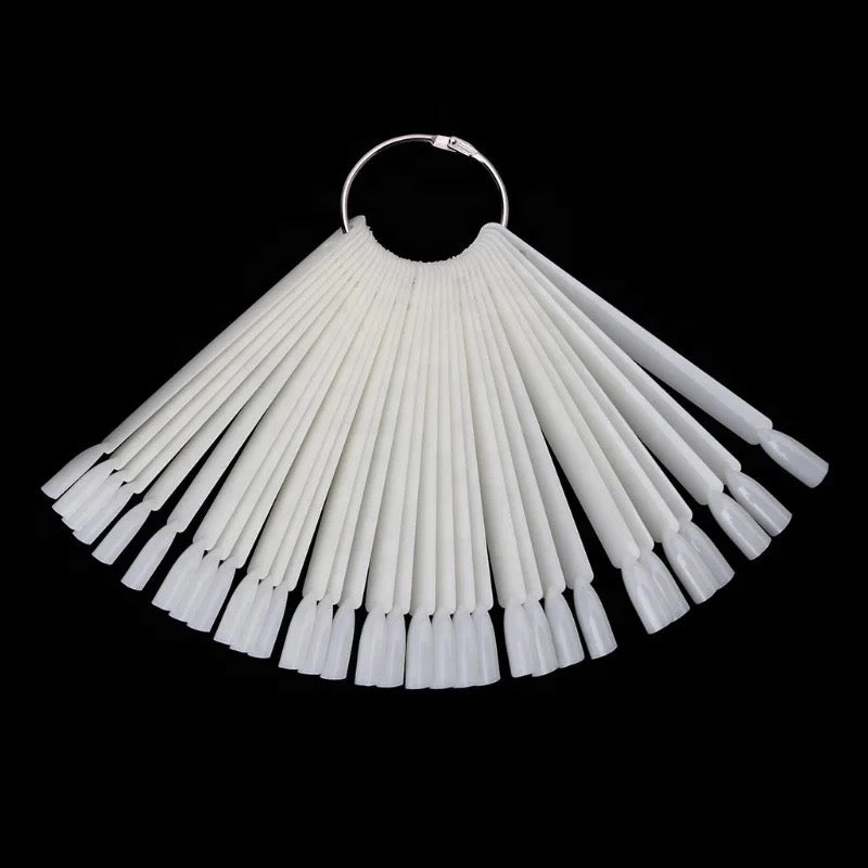 Square Nail Tip Display 50pc - LB BEAUTY 