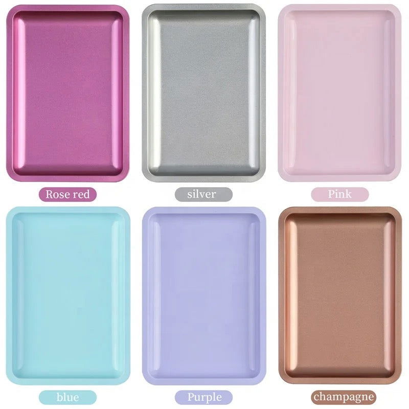 Stainless Steel Square Tray - LB BEAUTY 