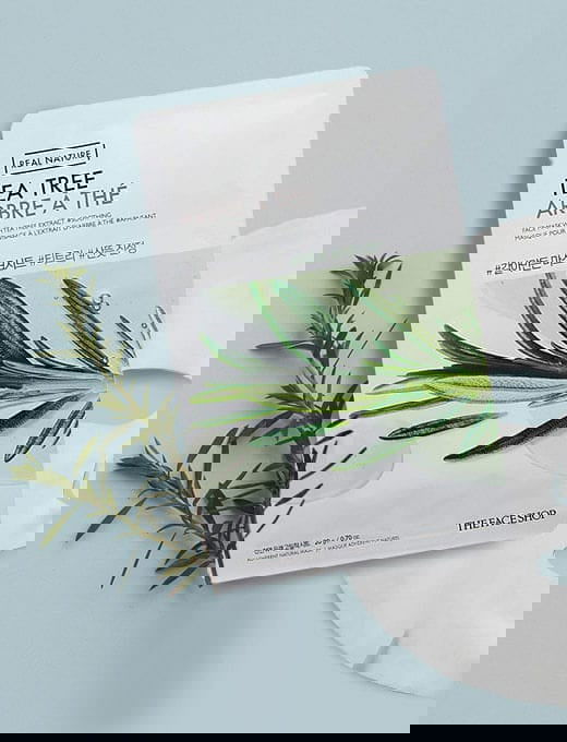 The Face Shop Real Nature Face Mask With Tea Tree Extract - LB BEAUTY 