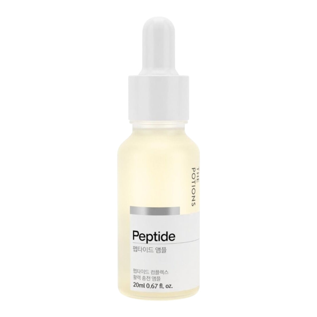 The Potions PEPTIDE Ampoule 20ml available in iceland at lbbeauty and kurenada