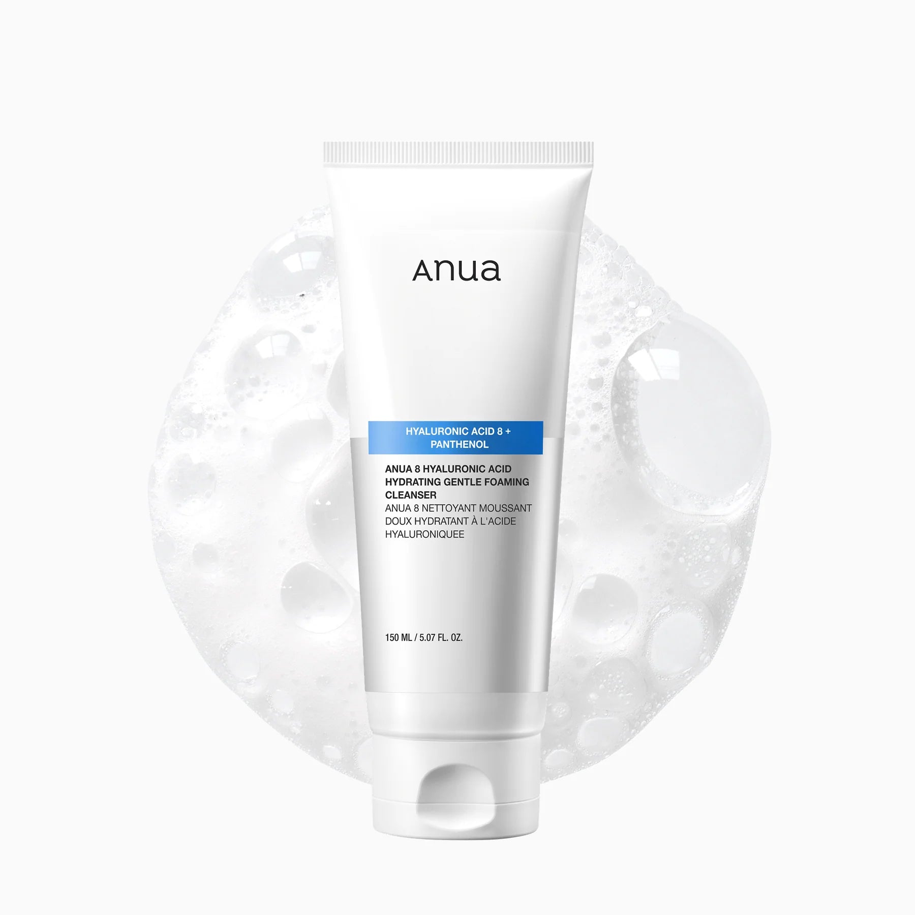 Anua 8 Hyaluronic Acid Hydrating Gentle Foaming Cleanser 150 ml