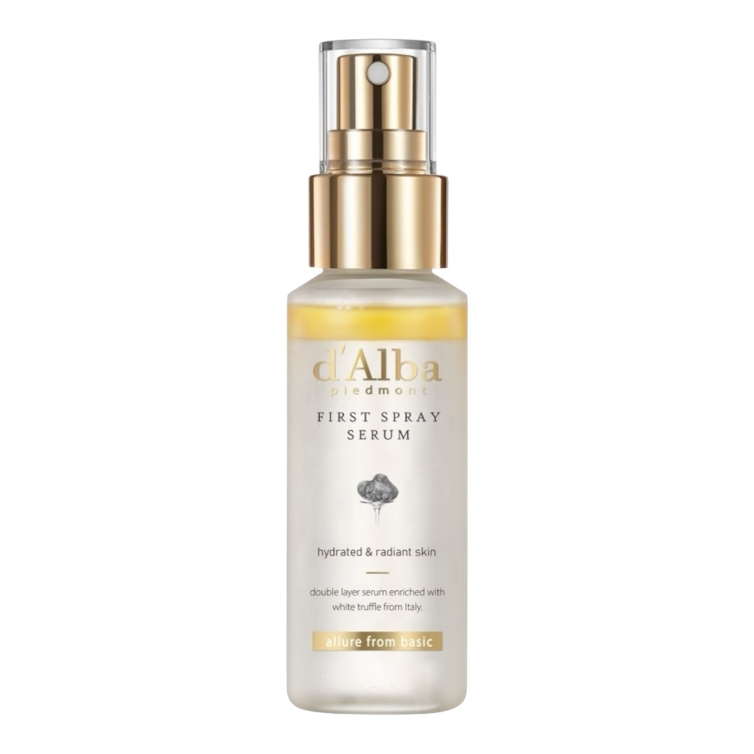 d’Alba White Truffle First Spray Serum 100ml available in iceland at lbbeauty and kurenada